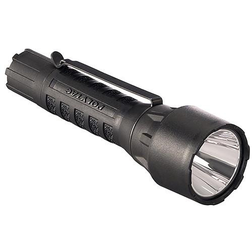 Streamlight PolyTac Flashlight Black, LED HP with Batteries