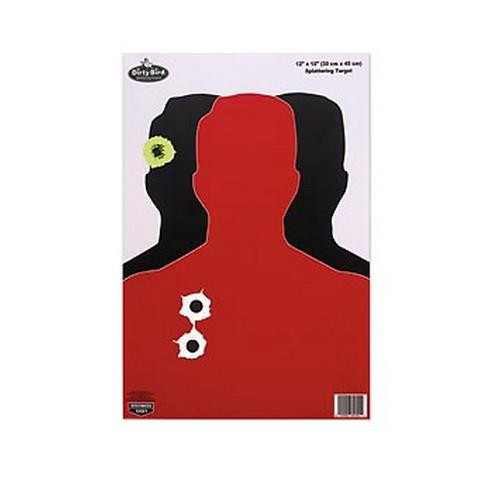 Birchwood Casey GBU-8 DB 3-D Shadow 12"x18" (Per 8)