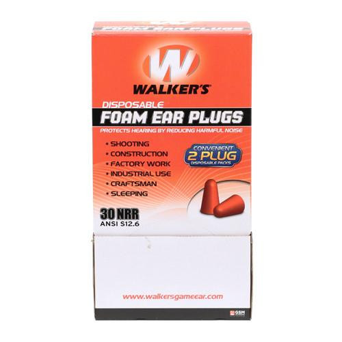 Walker Game Ear Foam Ear Plugs (Per 200)