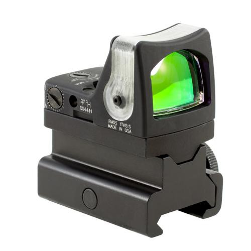 Trijicon RMR Dual-Illuminated Sight 9.0 MOA, Amber Dot Reticle with RM34 Picatinny Rail Mount, Black