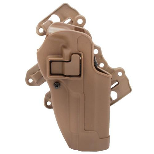 Blackhawk! Serpa S.T.R.I.K.E./MOLLE Tactical Holster-Right Hand Tan, Beretta 92/96