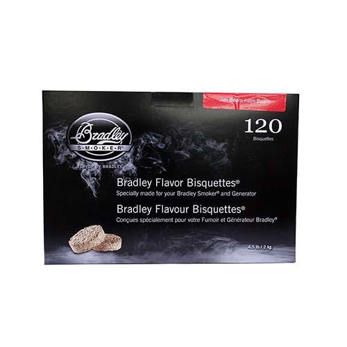 Bradley Technologies Smoker Bisquettes Jim Beam Bourbon, 120 Pack
