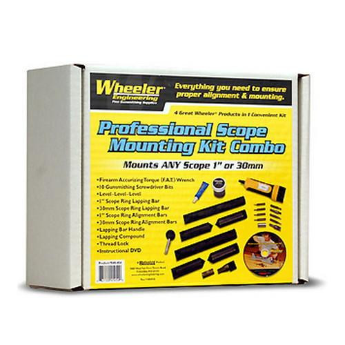 Wheeler Mounting Kit Combo, 1" & 30mm