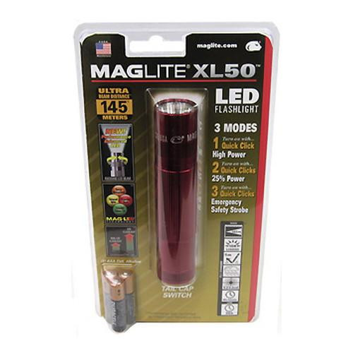 Maglite XL50 LED Light Red