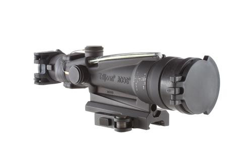 Trijicon ACOG 3.5x35mm Dual Illuminated Scope Green Horseshoe/Dot M249 Ballistic Reticle with GDI Mount and ARD, Black