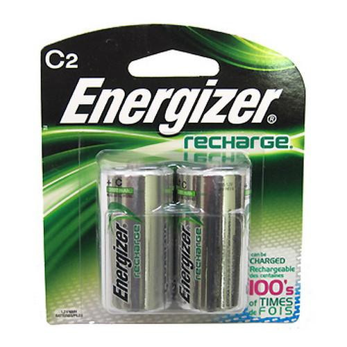 Energizer Energizer Rechargeable Batteries NiMH C 2500 mAH (Per 2)