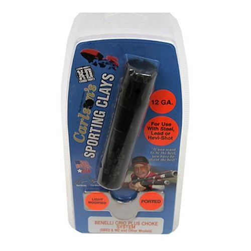 Carlsons Benelli Crio Plus Ported Sporting Clay Choke Tube, 12 Gauge Light Modified, .710