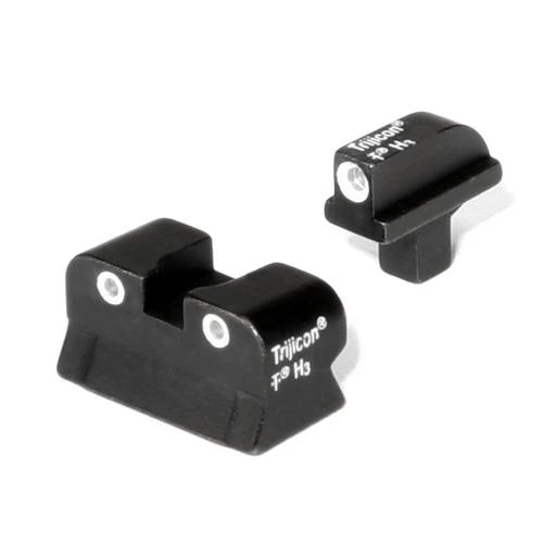 Trijicon Colt Bright and Tough 3 Dot Night Sight Set Combat Commander, Green Front and Rear Lamps