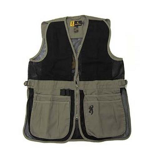 Browning Jr Trapper Creek Vest, Sage/Black Large