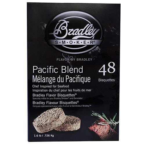 Bradley Technologies Smoker Bisquettes Pacific Blend, 48 Pack