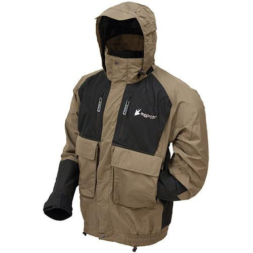 Frogg Toggs Firebelly Toadz Jacket Black/Stone Medium