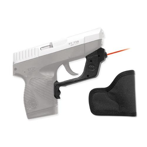 Crimson Trace Taurus TCP, Polymer Laserguard Overmold, Front Activation, w/Holster