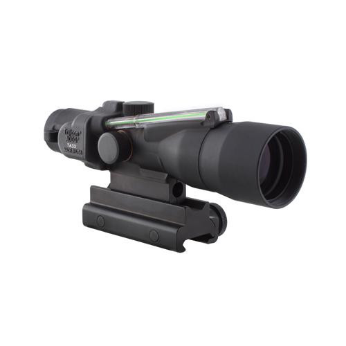 Trijicon ACOG 3x30mm Compact Dual Illuminated Scope Amber Horseshoe/Dot 5.56x45mm/62gr Ball Reticle with Colt Knob Thumbscrew Mount