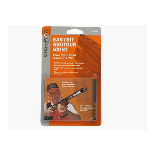 Champion Traps and Targets Easy Hit Shotgun Sight 3mm, Red, 2.75"