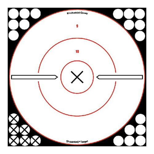 Birchwood Casey Shoot-N-C White/Black 12" Bull's Eye