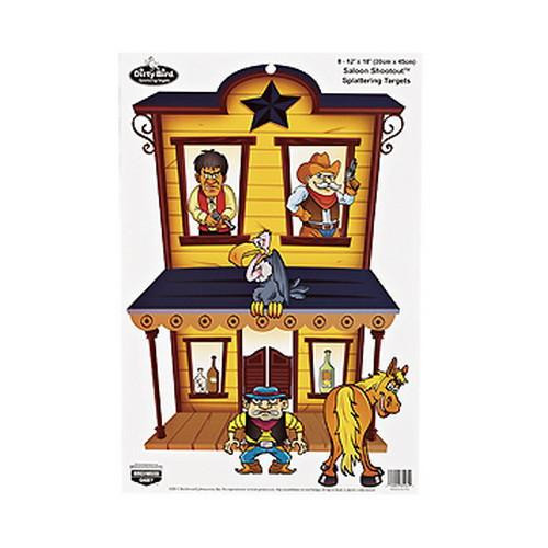 Birchwood Casey Dirty Bird 12"x18" Saloon Shootout