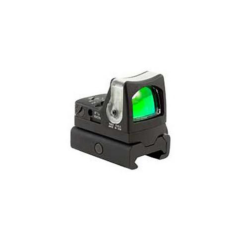 Trijicon RMR Dual-Illuminated Sight 7.0 MOA Amber Dot Reticle with RM34W Weaver Rail Mount, Black