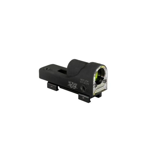 Trijicon Reflex 1x24mm Sight 6.5 MOA Amber Dot with Weaver Mount, Black