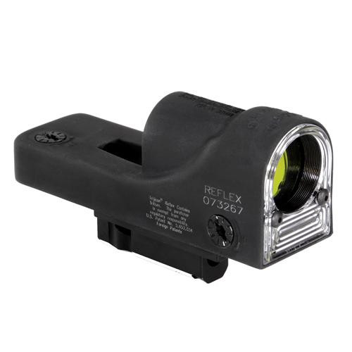 Trijicon Reflex 1x24mm Sight 6.5 MOA Amber Dot Reticle with M16/AR15 Top of Handle Mount, Black