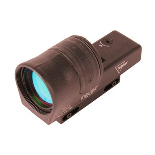 Trijicon Reflex 1x42mm Sight Amber 4.5 MOA Dot Reticle with Weaver Mount, Black