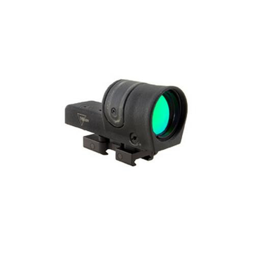 Trijicon Reflex 1x42mm Sight Amber 4.5 MOA Dot Reticle with Flattop Mount, Black