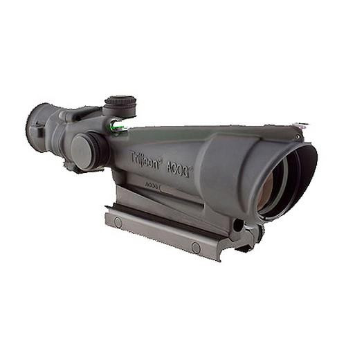 Trijicon ACOG 3.5x35mm Dual Illuminated Scope Green Horseshoe .223 Ballistic Reticle with TA51 Mount, Black