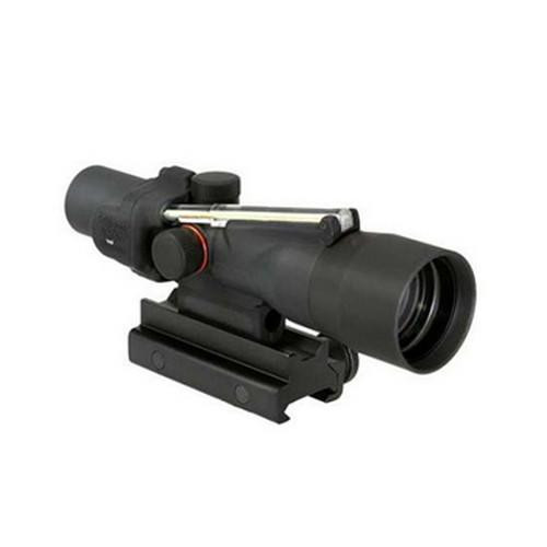 Trijicon ACOG 3x30mm Compact Dual Illuminated Scope Amber Horseshoe/Dot 7.62x39mm/123gr Ball Reticle with Colt Knob Thumbscrew Mount