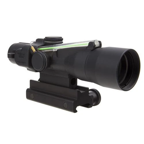 Trijicon ACOG 3x30mm Compact Dual Illuminated Scope Green Crosshair .308/168gr Win Ball Reticle with Colt Knob Thumbscrew Mount