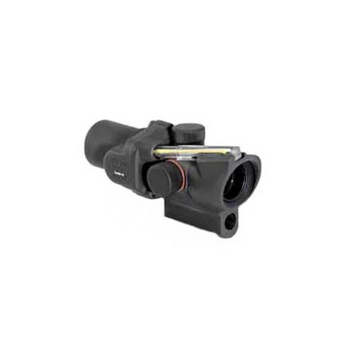 Trijicon ACOG 1.5x16S Compact Dual Illuminated Scope Green Ring/2 MOA Center Dot Reticle with M16 Carry Handle Base, Black