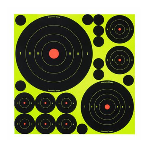 Birchwood Casey ShootNC 1",2",3",6" & 8" Assortment Per 100