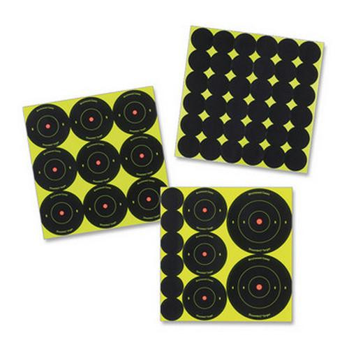 Birchwood Casey Shoot-N-C Targets: Bull's-Eye 1",2" & 3" Assorted /1000