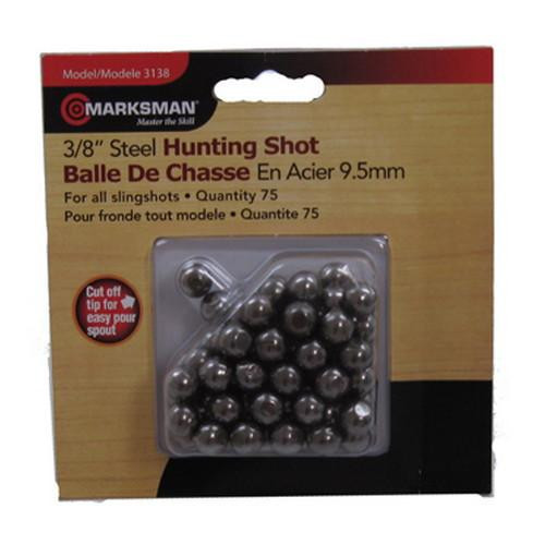 Marksman 3/8" Steel Hunting Shot /75