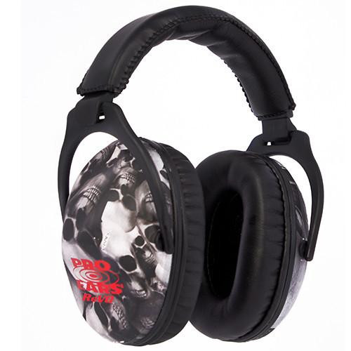 Pro Ears Passive Revo Noise Reduction Rating 25dB, Skulls