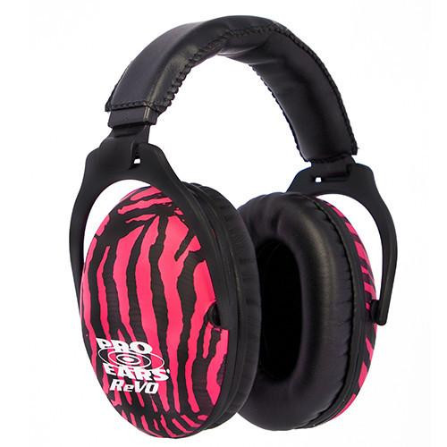 Pro Ears Passive Revo Noise Reduction Rating 25dB, Zebra Pink