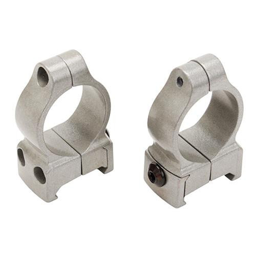 CVA Z2 Alloy Scope Rings Medium, Silver