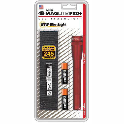 Maglite Mini Mag LED Pro + Red