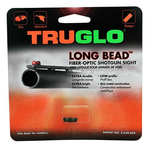Truglo Metal Long Bead Shotgun Sights 3-56 Green