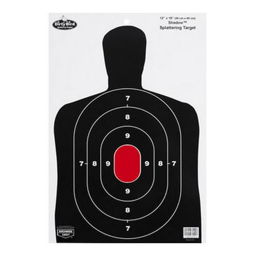 Birchwood Casey Dirty Bird BC27 Silhouette 12"x18" 8 Sheet Pack