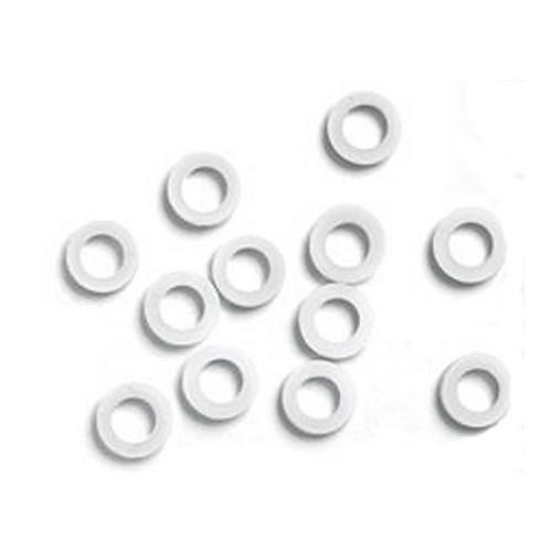 Uncle Mikes White Spacers, 12 Pack