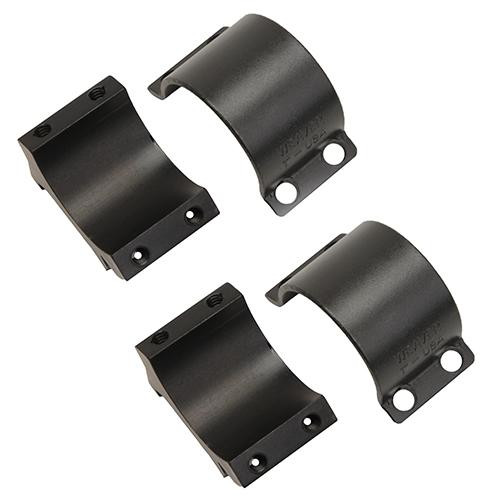 Weaver Sure Grip Rings 1" Medium, Matte