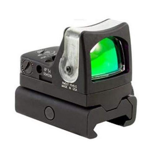 Trijicon RMR Dual-Illuminated Sight 12.9 MOA Amber Triangle Reicle with RM34W Weaver Rail Mount, Black