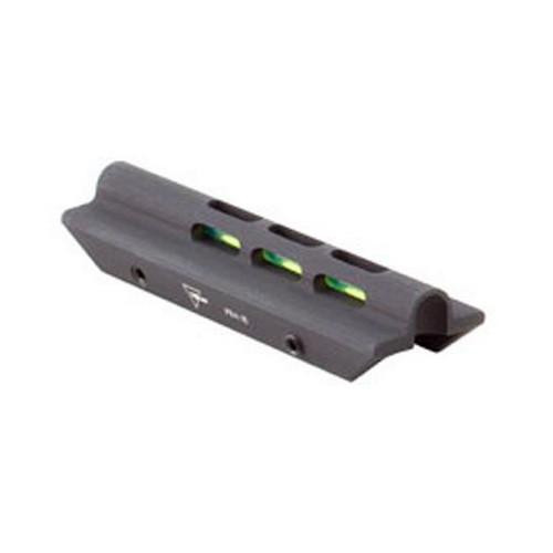Trijicon Shotgun Fiber Optic Bead Sight Green, .325"  .395" Wide Ribs, Black