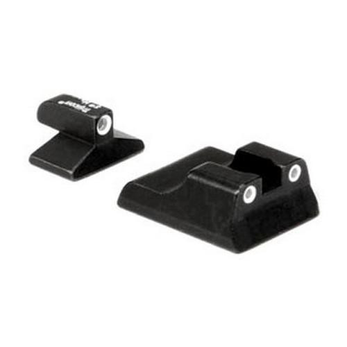 Trijicon H&K Bright and Tough 3 Dot Night Sight Set P7 Model, Green Front and Long Rear Lamps