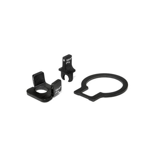 Trijicon H&K Bright and Tough 3 Dot Night Sight Set Military Style Rifle, Carbines, SMGs, Green Front and Rear Lamps