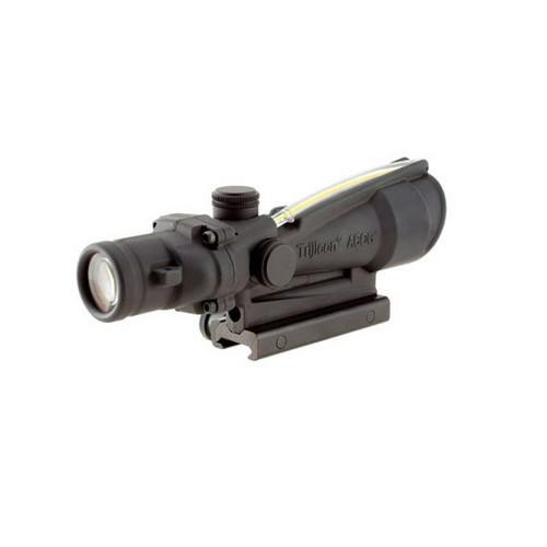 Trijicon ACOG 3.5x35mm Dual Illuminated Scope Amber Crosshair .308 Ballistic Reticle with TA51 Mount, Black