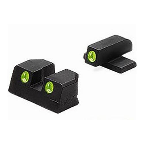Mako Group Bersa Tru-Dot Sights Thunder 9mm & 40 S&W, Fixed Set