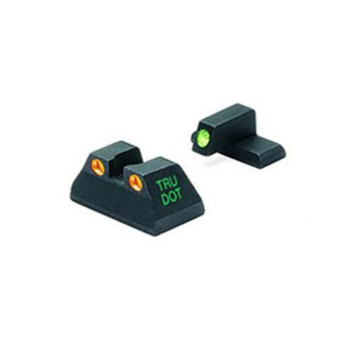 Mako Group Heckler & Koch Tru-Dot USP Full Size .40&.45ACP Green/Orange Fixed Set