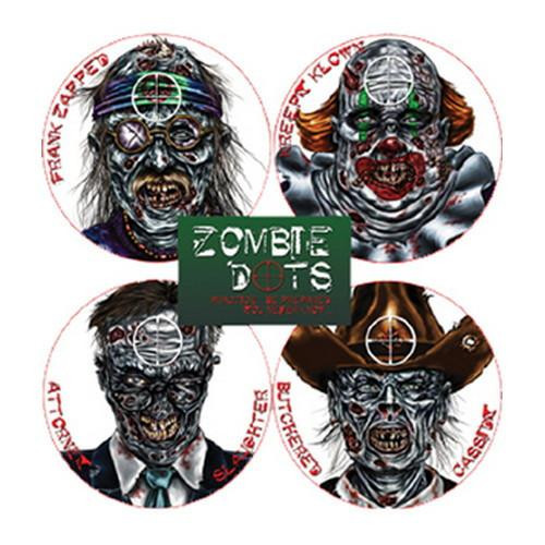 TargDots Zombie Variety Pack (12/Pack),Zombie Target