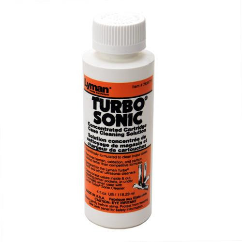 Lyman Turbo Sonic Cleaning Solution Case, 4 oz.