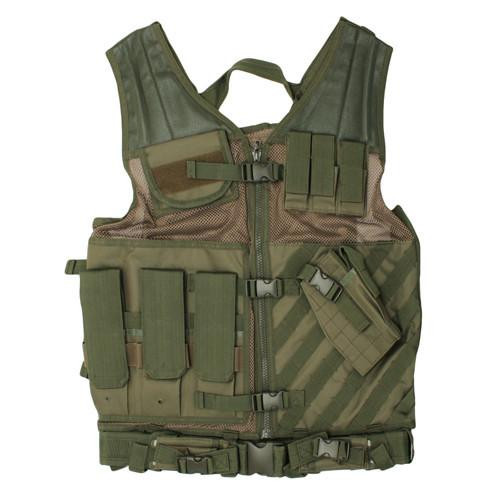 NcStar Tactical Vest Green, XL-XXL+